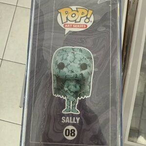 Disney Art Series Sally Figure with Green Pattern